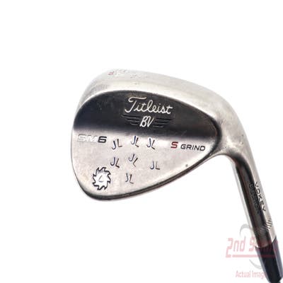 Titleist Vokey SM6 Steel Grey Wedge Sand SW 54° 10 Deg Bounce S Grind SM6 BV Steel Wedge Flex Right Handed 35.5in