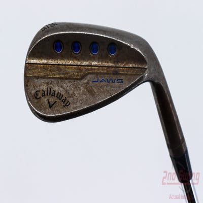 Callaway Jaws MD5 Raw Wedge Sand SW 56° 10 Deg Bounce S Grind FST KBS Tour-V 110 Steel Stiff Right Handed 35.5in