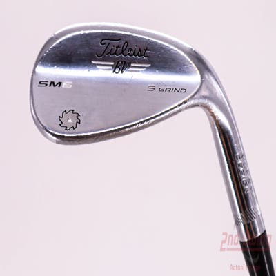 Titleist Vokey SM6 Tour Chrome Wedge Sand SW 54° 10 Deg Bounce S Grind SM6 BV Steel Wedge Flex Right Handed 35.25in