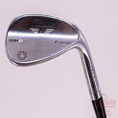 Titleist Vokey SM6 Tour Chrome Wedge Sand SW 54° 14 Deg Bounce F Grind SM6 BV Steel Wedge Flex Right Handed 35.25in