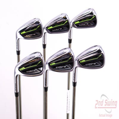 Mint Cobra RAD Speed Iron Set 6-GW UST Mamiya Recoil ESX 460 F2 Graphite Senior Left Handed 38.25in