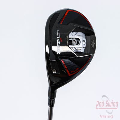 TaylorMade Stealth 2 Plus Fairway Wood 3 Wood 3W 15° Mitsubishi Diamana D+ White 80 Graphite Stiff Left Handed 43.0in