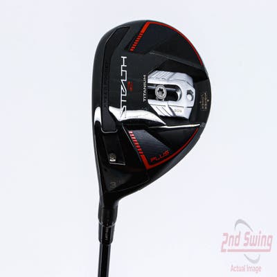 TaylorMade Stealth 2 Plus Fairway Wood 3 Wood 3W 15° MCA Tensei AV Blue Raw 65 Graphite Stiff Left Handed 43.75in