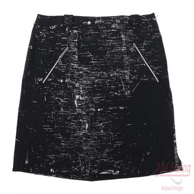 New Womens Jamie Sadock Golf Skort 4 Black MSRP $110