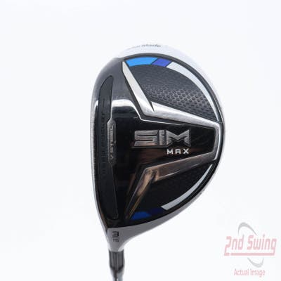 TaylorMade SIM MAX Fairway Wood 3 Wood 3W 15° Fujikura Ventus Blue 6 Graphite Stiff Left Handed 43.25in