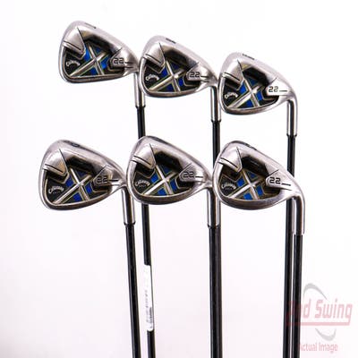 Callaway X-22 Iron Set 7-PW AW SW Callaway Stock Graphite Graphite Regular Right Handed 37.0in