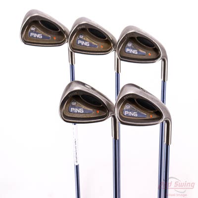 Ping G2 Ladies Iron Set 7-PW SW Ping TFC 100I Graphite Ladies Right Handed Orange Dot 36.25in