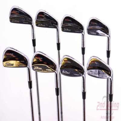 Titleist 695 MB Forged Iron Set 3-PW True Temper Dynamic Gold S300 Steel Stiff Right Handed 38.0in