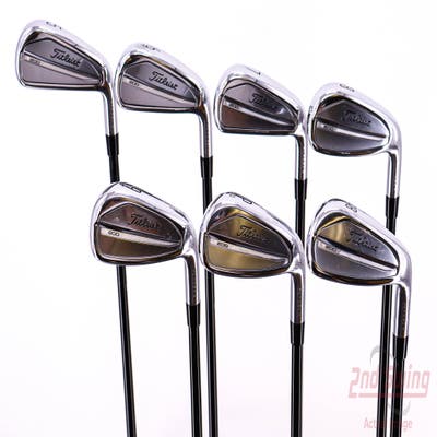 Titleist 2023 T200 Iron Set 5-PW AW Mitsubishi MMT 95 Graphite Stiff Right Handed 38.5in