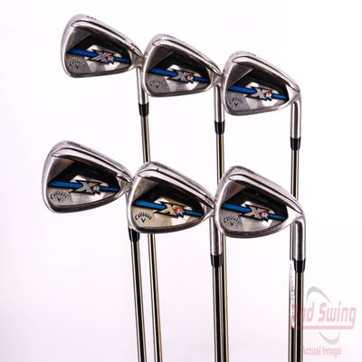 Callaway XR Iron Set 5-PW UST Mamiya Recoil 460 F2 Graphite Senior Right Handed 38.0in