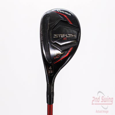 TaylorMade Stealth 2 HD Rescue Hybrid 4 Hybrid 23° Fujikura Speeder NX Red 50 Graphite Regular Left Handed 40.5in