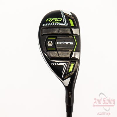 Cobra RAD Speed Hybrid 5 Hybrid 24° Mitsubishi Bassara E-Series 55 Graphite Senior Right Handed 39.5in