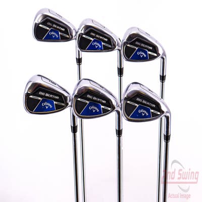 Callaway Big Bertha B21 Iron Set 6-PW AW FST KBS MAX CT80 Steel Regular Right Handed 37.5in