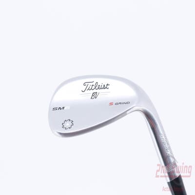 Titleist Vokey SM6 Tour Chrome Wedge Sand SW 54° 10 Deg Bounce S Grind SM6 BV Steel Wedge Flex Right Handed 35.5in