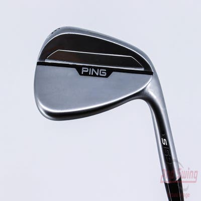Ping s159 Chrome Wedge Pitching Wedge PW 46° 12 Deg Bounce S Grind True Temper Elevate MPH 95 Steel Regular Right Handed Black Dot 35.5in