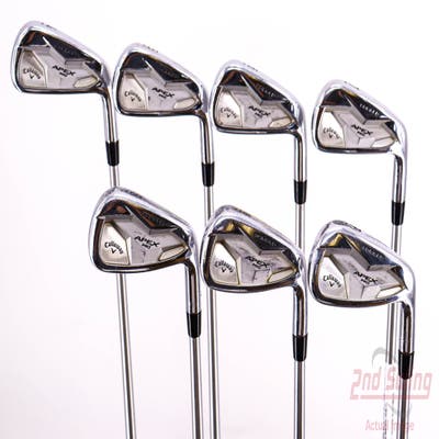 Callaway Apex Pro 19 Iron Set 4-PW KBS Tour 130 Steel X-Stiff Right Handed 38.5in