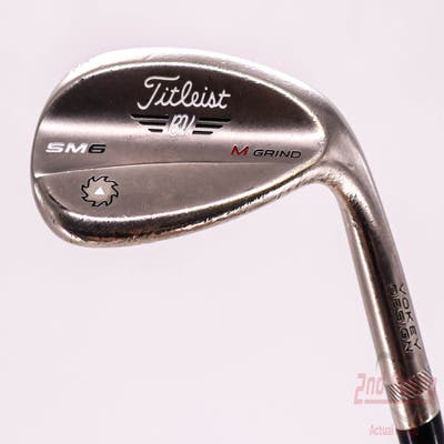 Titleist Vokey SM6 Steel Grey Wedge Lob LW 58° 8 Deg Bounce M Grind SM6 BV Steel Wedge Flex Right Handed 35.0in