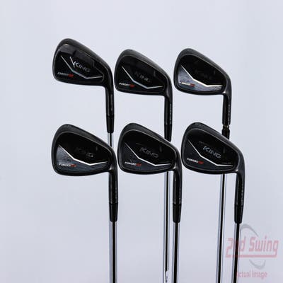 Cobra KING Black Forged Tec Iron Set 6-PW GW FST KBS Tour Steel Stiff Right Handed 39.0in