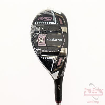 Mint Cobra RAD Speed Hybrid 5 Hybrid 24° Stock Graphite Shaft Graphite Ladies Right Handed 38.0in