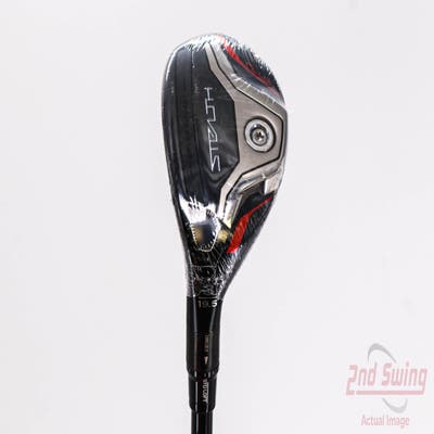 Mint TaylorMade Stealth Plus Rescue Hybrid 3 Hybrid 19.5° PX HZRDUS Smoke Red RDX 80 Graphite Stiff Left Handed 40.5in