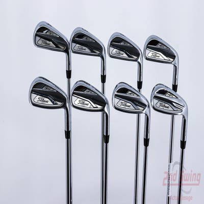 Titleist 718 AP2 Iron Set 4-PW AW True Temper AMT White S300 Steel Stiff Right Handed 38.0in