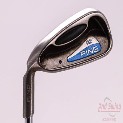 Ping G2 HL Single Iron 4 Iron Stock Steel Shaft Steel Regular Left Handed Blue Dot 38.5in