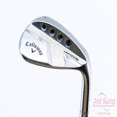 Callaway Jaws Full Toe Raw Face Chrome Wedge Lob LW 60° 10 Deg Bounce Dynamic Gold Spinner Steel Wedge Flex Right Handed 34.5in