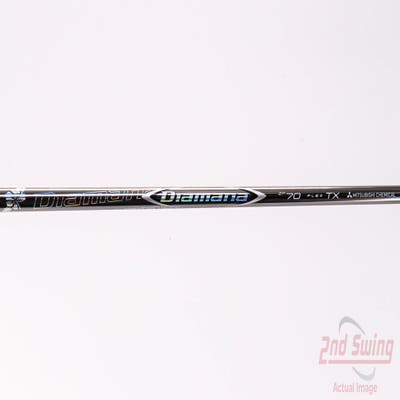 Used W/ Callaway LH Adapter Mitsubishi Rayon Diamana ZF-Series 70g Driver Shaft Tour X-Stiff 44.0in