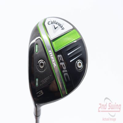 Callaway EPIC Max Fairway Wood 3 Wood 3W Mitsubishi MMT 70 Graphite X-Stiff Left Handed 43.0in