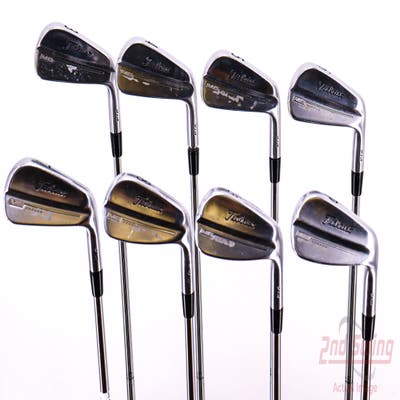 Titleist 714 MB Iron Set 3-PW True Temper Dynamic Gold S300 Steel Stiff Right Handed 38.5in