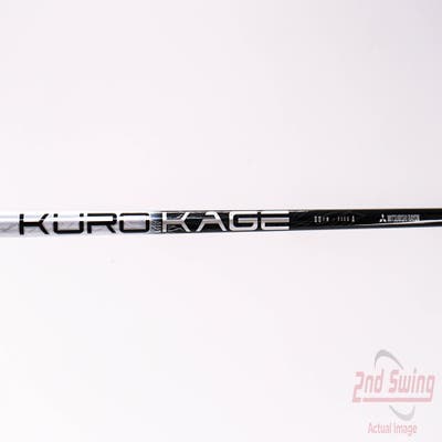 Used W/ Callaway RH Adapter Mitsubishi Rayon Kuro Kage Silver TiNi 60 60g Fairway Shaft Senior 40.5in