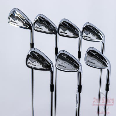 TaylorMade SLDR Iron Set 5-PW AW FST KBS TOUR C-Taper 90 Steel Regular Right Handed 38.0in