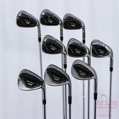 TaylorMade M4 Iron Set 5-PW AW SW LW Nippon NS Pro 840 Steel Stiff Right Handed 39.0in