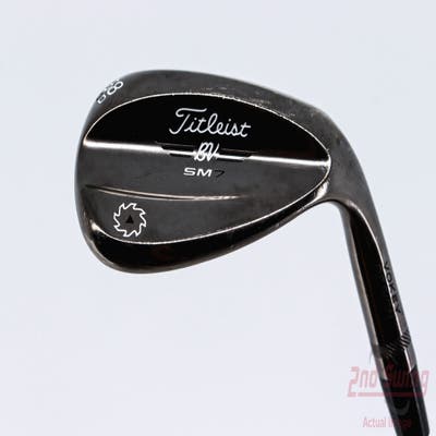 Titleist Vokey SM7 Brushed Steel Wedge Lob LW 58° 12 Deg Bounce D Grind FST KBS TGI 70 Graphite Stiff Right Handed 35.5in