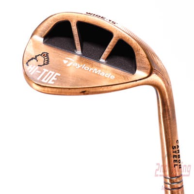 TaylorMade HI-TOE RAW Big Foot Wedge Lob LW 58° FST KBS Hi-Rev 2.0 120 Steel Stiff Right Handed 35.0in