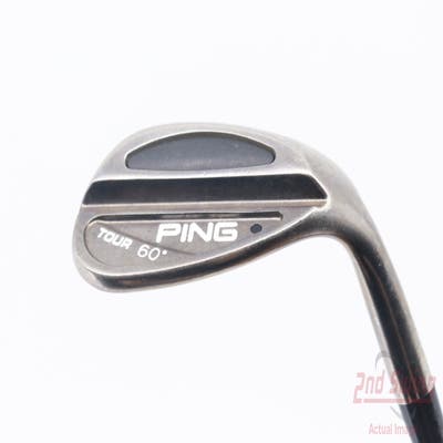 Ping Tour Wedge Lob LW 60° Stock Steel Shaft Steel Wedge Flex Right Handed Black Dot 35.25in