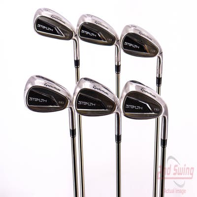 TaylorMade Stealth HD Iron Set 6-PW AW UST Mamiya Recoil ESX 460 F2 Graphite Senior Right Handed 37.5in