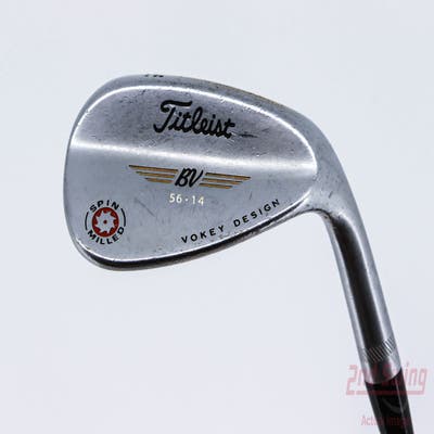 Titleist 2009 Vokey Spin Milled Chrome Wedge Sand SW 56° 14 Deg Bounce Titleist Vokey BV Steel Wedge Flex Right Handed 35.5in