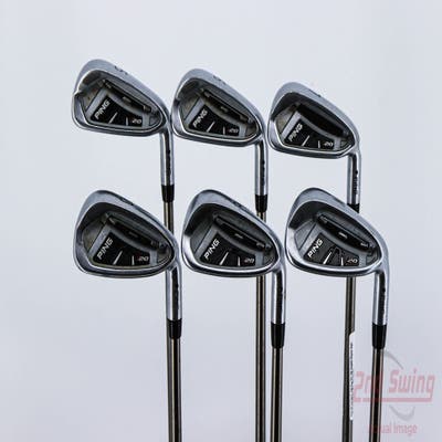 Ping I20 Iron Set 5-PW Ping TFC 169I Graphite Regular Right Handed Black Dot 37.75in