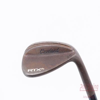 Cleveland RTX 4 Tour Raw Wedge Sand SW 54° 10 Deg Bounce Dynamic Gold Tour Issue S400 Steel Stiff Right Handed 35.5in