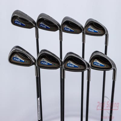 Ping G2 HL Iron Set 3-PW Ping TFC 100 Graphite Soft Regular Right Handed Green Dot 38.0in