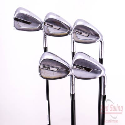 Ping G700 Iron Set 7-PW GW ALTA CB Graphite Regular Right Handed Black Dot 37.25in