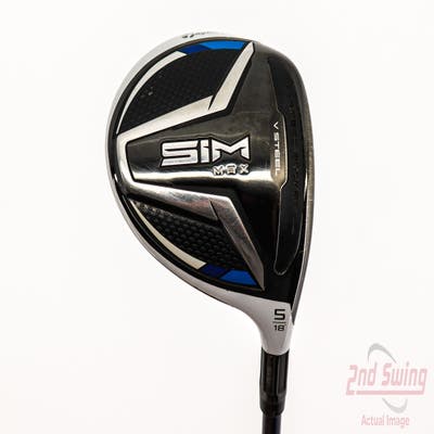 TaylorMade SIM MAX Fairway Wood 5 Wood 5W 18° Fujikura Ventus Blue 5 Graphite Senior Right Handed 42.25in