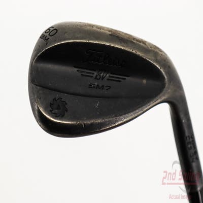 Titleist Vokey SM7 Jet Black Wedge Lob LW 60° 8 Deg Bounce M Grind Project X 6.0 Steel Wedge Flex Right Handed 35.0in