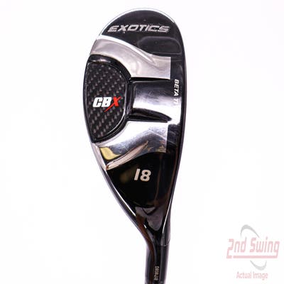 Tour Edge Exotics CBX Hybrid 2 Hybrid 18° Project X HZRDUS Black 85 6.0 Graphite Stiff Right Handed 41.0in