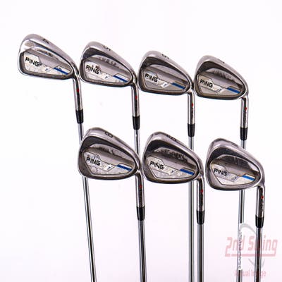 Ping 2015 i Iron Set 4-PW Nippon NS Pro Modus 3 Tour 105 Steel Regular Right Handed Red dot 38.25in