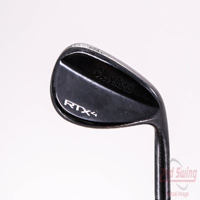 Cleveland RTX 4 Black Satin Wedge Lob LW 60° 9 Deg Bounce True Temper Dynamic Gold S400 Steel Stiff Right Handed 34.5in