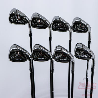 TaylorMade Burner 2.0 Iron Set 4-PW AW TM Superfast 65 Graphite Regular Right Handed 38.75in