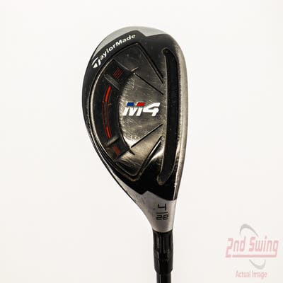 TaylorMade M4 Hybrid 4 Hybrid 22° Fujikura ATMOS 5 Red Graphite Senior Right Handed 40.25in