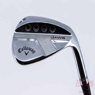 Callaway Jaws Full Toe Raw Face Chrome Wedge Lob LW 58° 10 Deg Bounce Dynamic Gold Tour Issue 115 Steel Wedge Flex Right Handed 35.0in